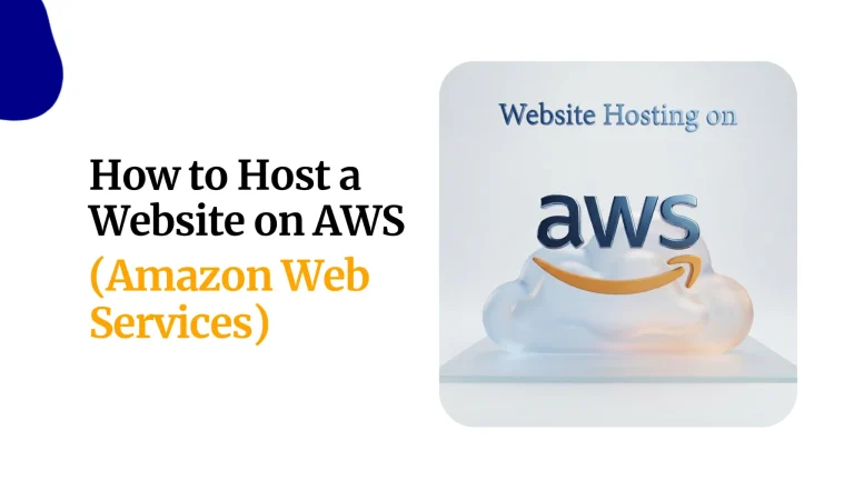host a website on AWS