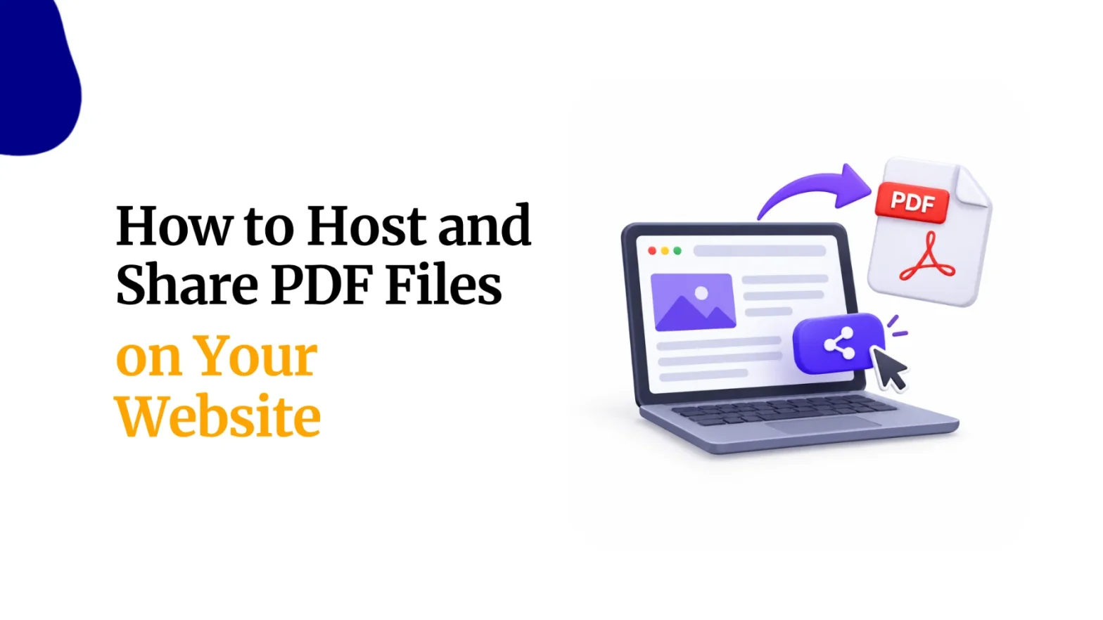 host and share PDF files