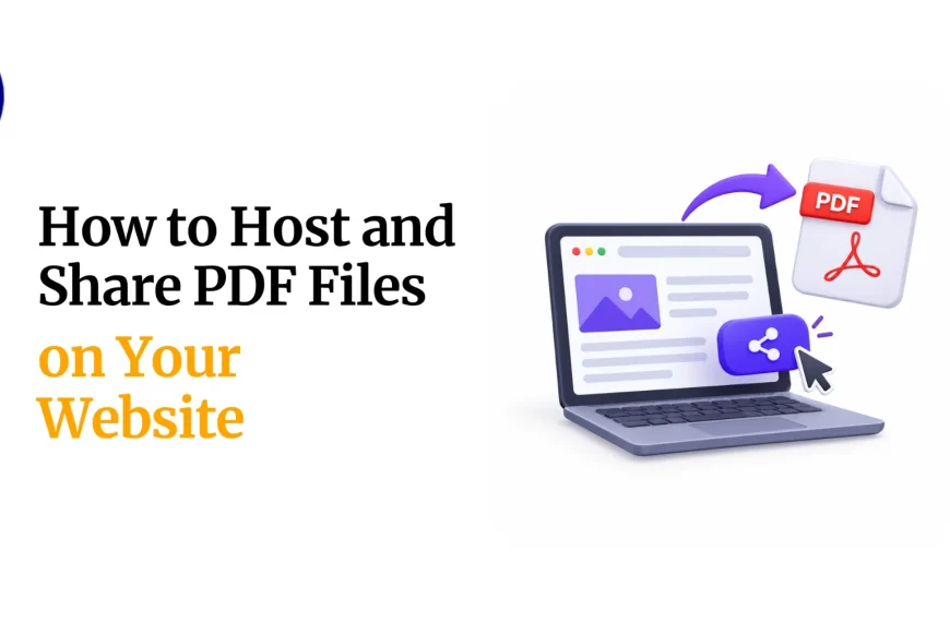 host and share PDF files