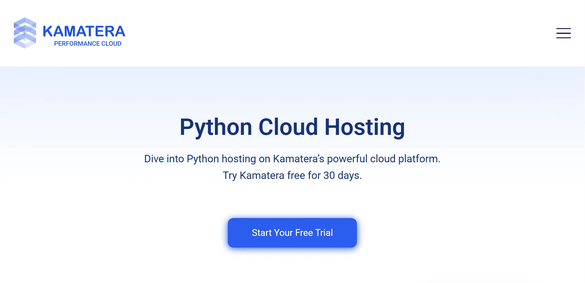 Python Web Hosting- Kamatera