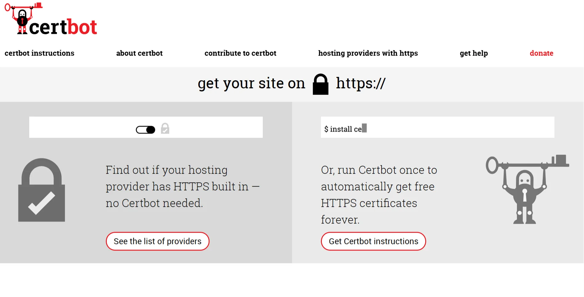 Ubuntu Web Hosting- certbot
