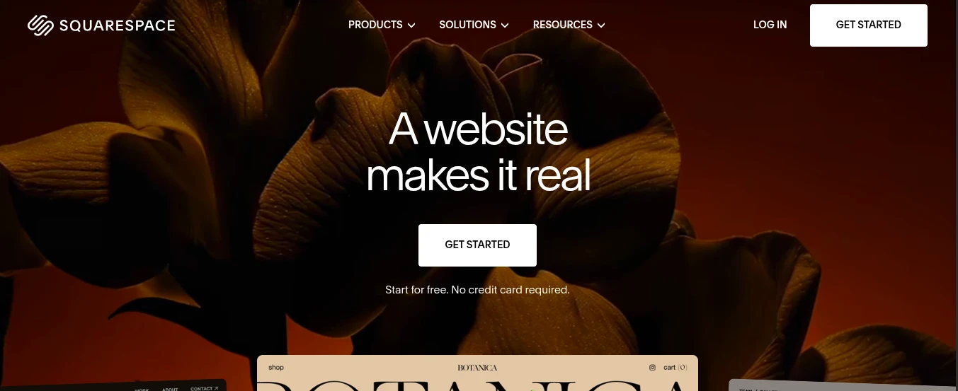 squarespace website builder