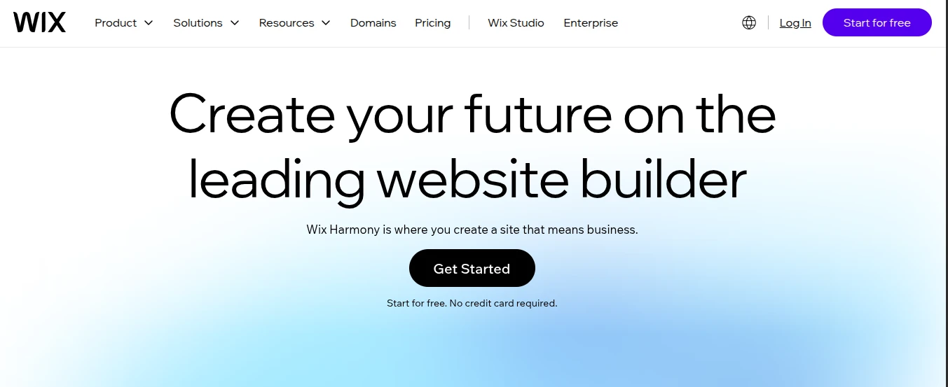 wix website builder